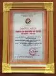 CHỨNG NHÂN SẢN PHẨM CNNT TIÊU BIỂU CẤP QUỐC GIA - 2019