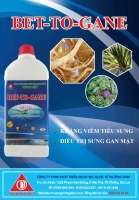 BET - TO - GANE - Kháng viêm, tiêu sưng, sưng não tụy